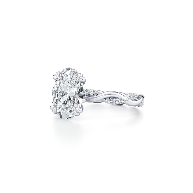 Ivy Solitaire Lab Diamond Engagement Ring image 18