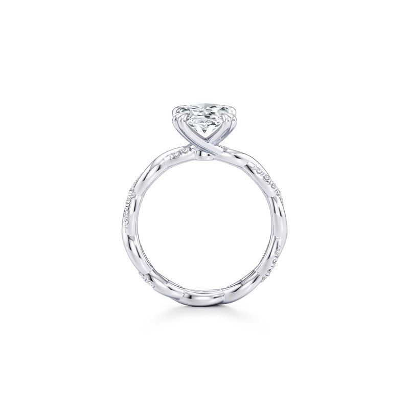 Ivy Solitaire Lab Diamond Engagement Ring image 20