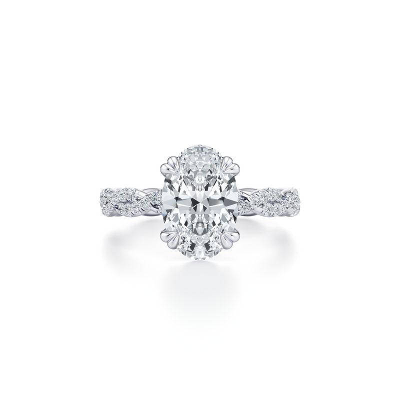 Ivy Solitaire Lab Diamond Engagement Ring image 17