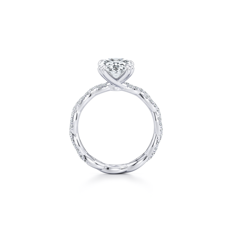 Ivy Solitaire Lab Diamond Engagement Ring image 20