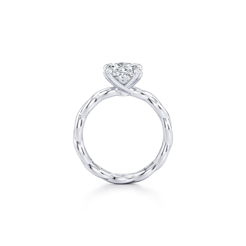 Ivy Solitaire Lab Diamond Engagement Ring image 20