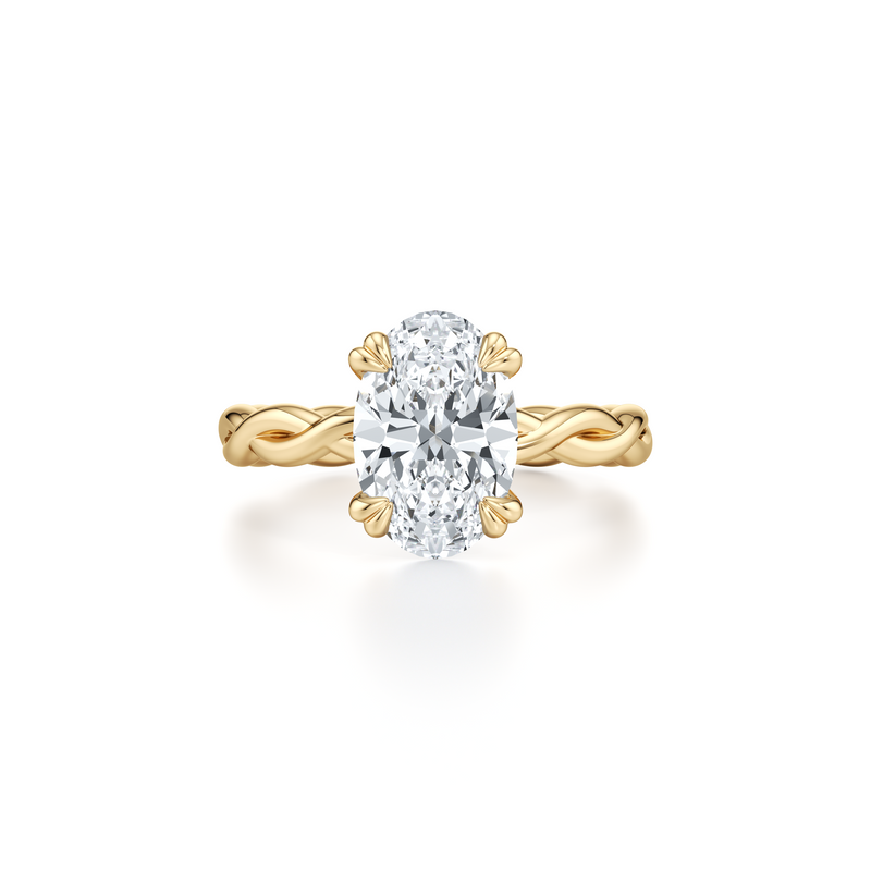 Ivy Solitaire Lab Diamond Engagement Ring image 21