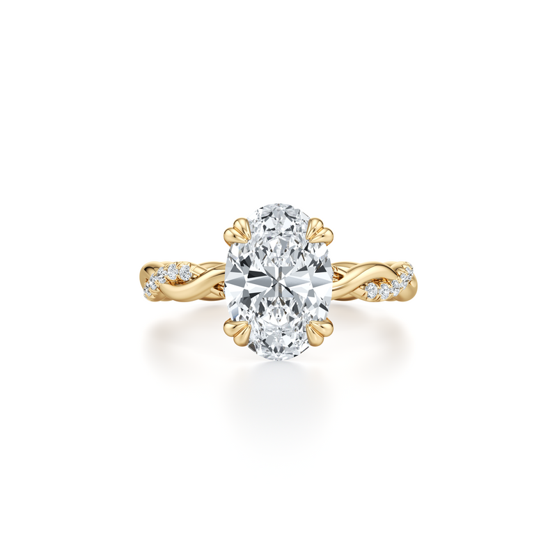 Ivy Solitaire Lab Diamond Engagement Ring image 21
