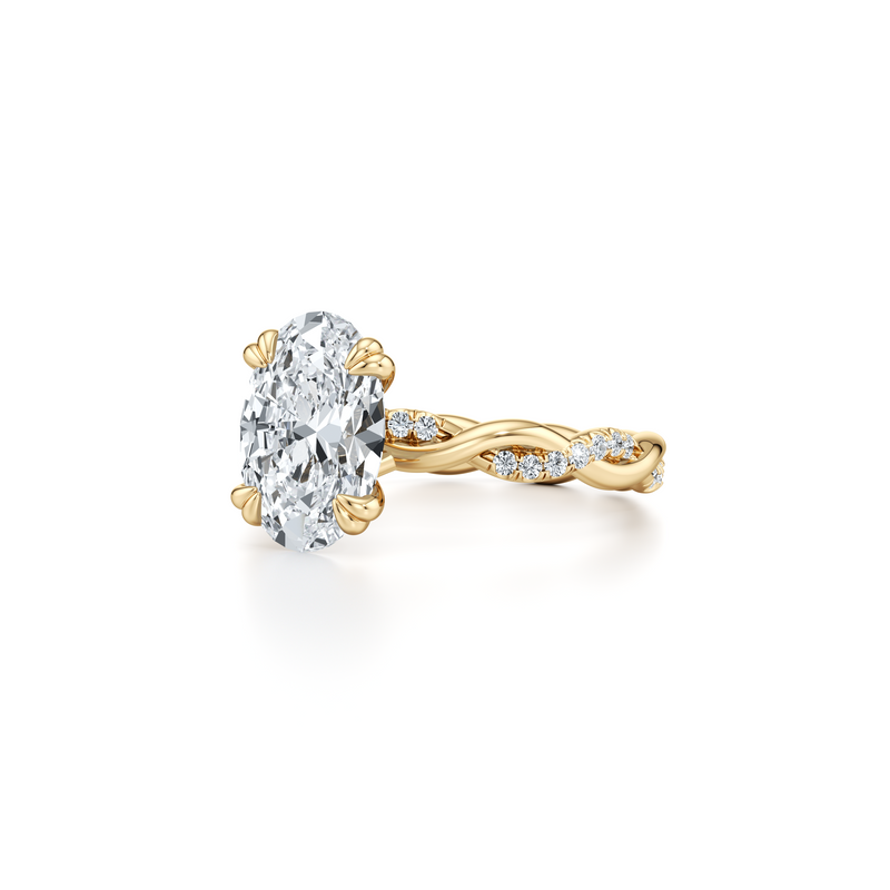 Ivy Solitaire Lab Diamond Engagement Ring image 22