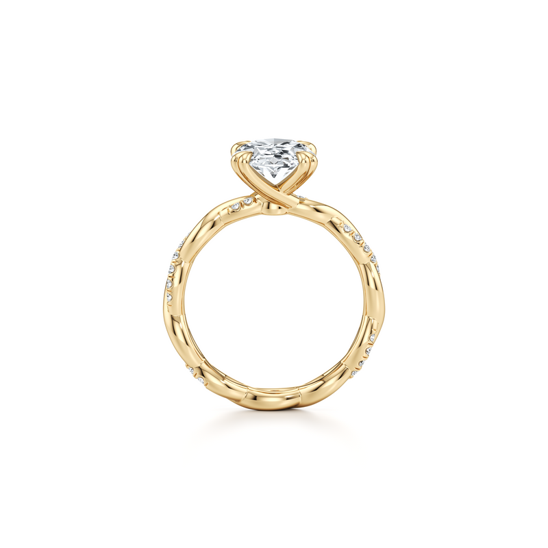 Ivy Solitaire Lab Diamond Engagement Ring image 24