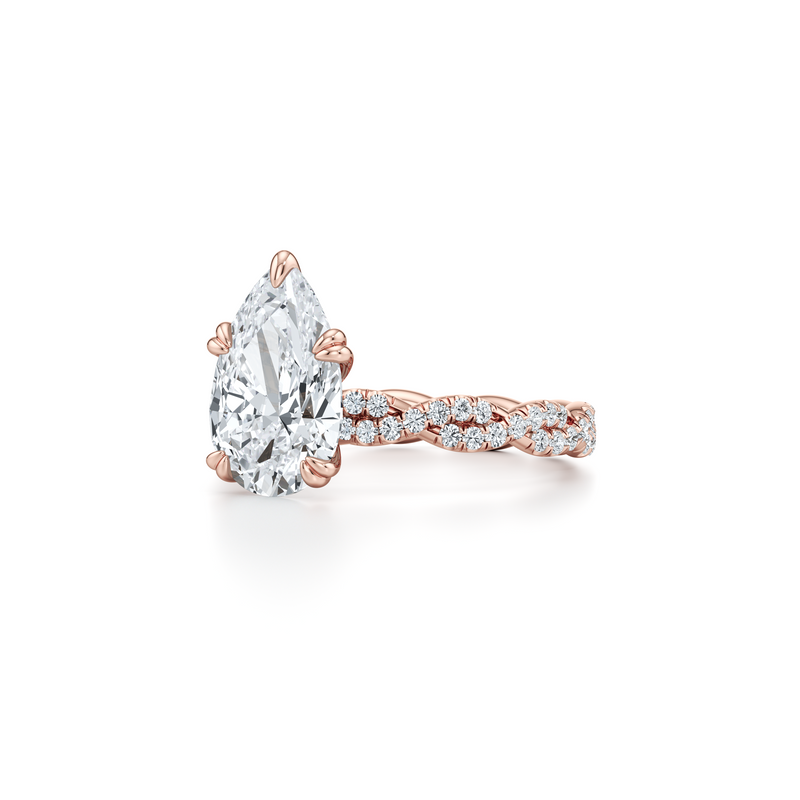 Ivy Solitaire Lab Diamond Engagement Ring image 90