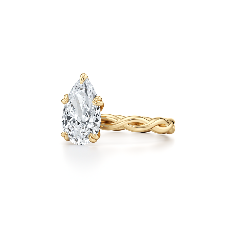 Ivy Solitaire Lab Diamond Engagement Ring image 86