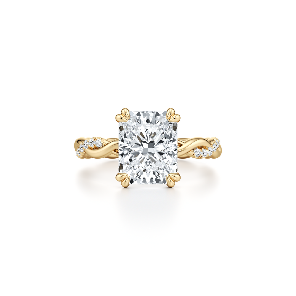 Ivy Solitaire Lab Diamond Engagement Ring image 1