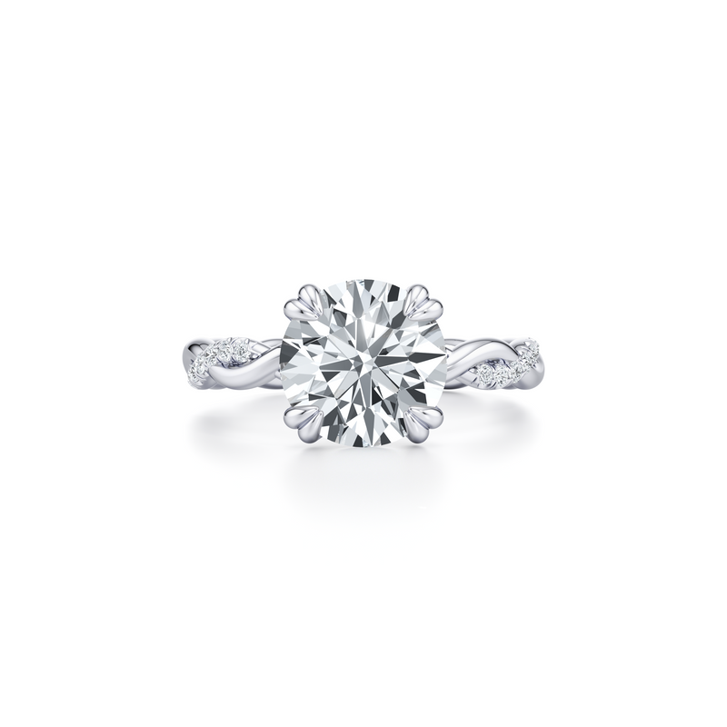 Ivy Solitaire Lab Diamond Engagement Ring image 1