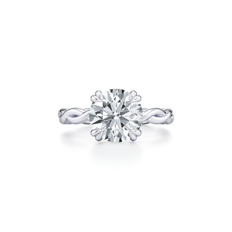 Ivy Solitaire Lab Diamond Engagement Ring image 1