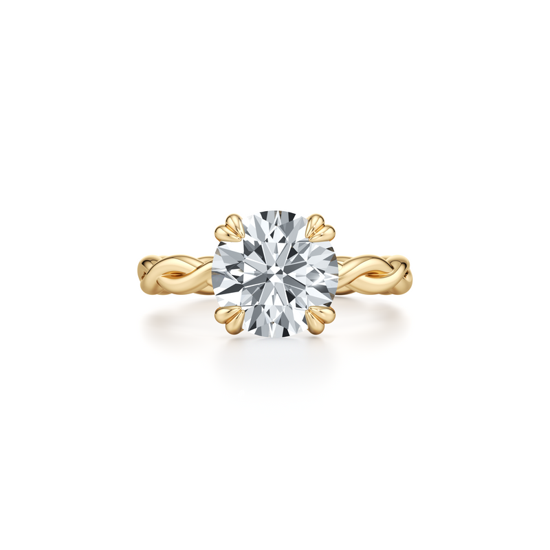 Ivy Solitaire Lab Diamond Engagement Ring image 5