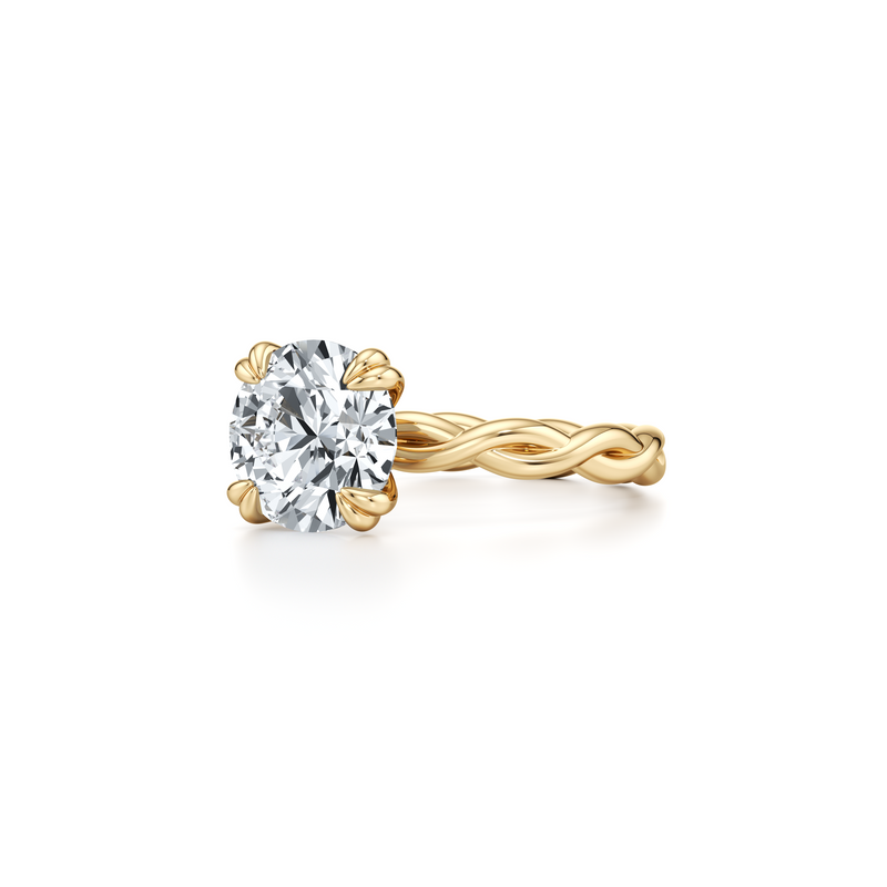 Ivy Solitaire Lab Diamond Engagement Ring image 6