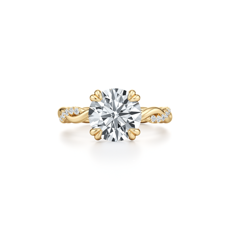 Ivy Solitaire Lab Diamond Engagement Ring image 5