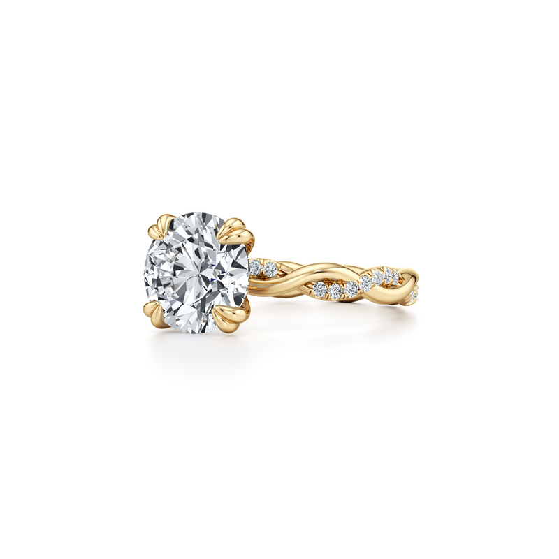 Ivy Solitaire Lab Diamond Engagement Ring image 6