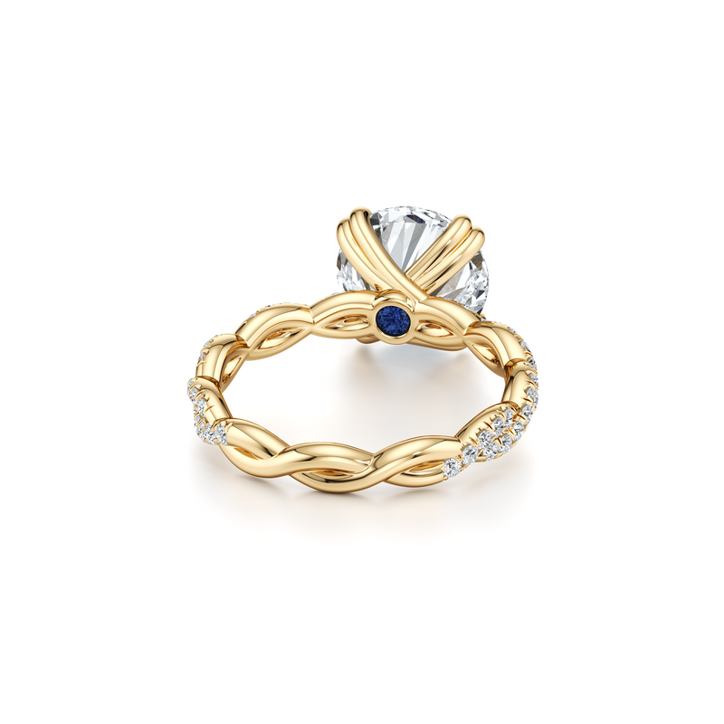 Ivy Solitaire Lab Diamond Engagement Ring image 7