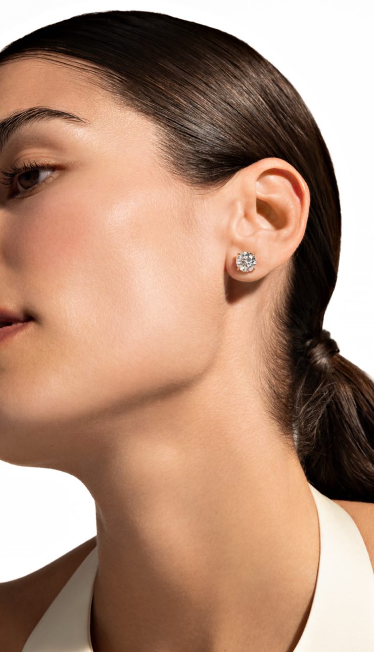 Stud Earrings Mobile Banner