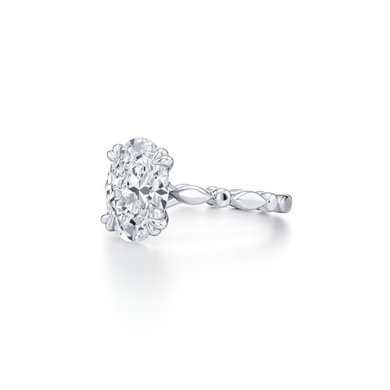 Vivienne Solitaire Lab Diamond Engagement Ring image 18