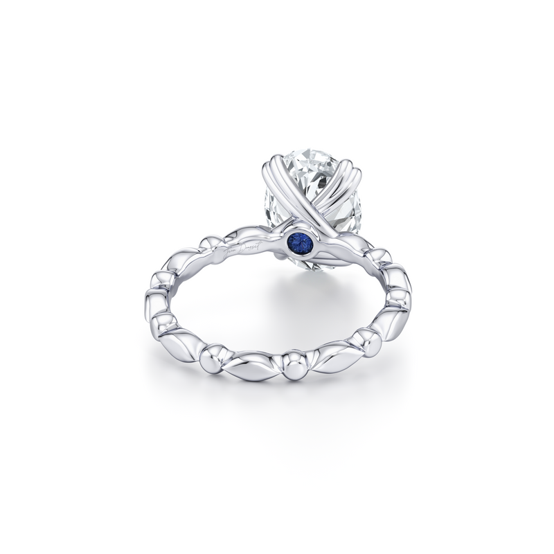 Vivienne Solitaire Lab Diamond Engagement Ring image 19