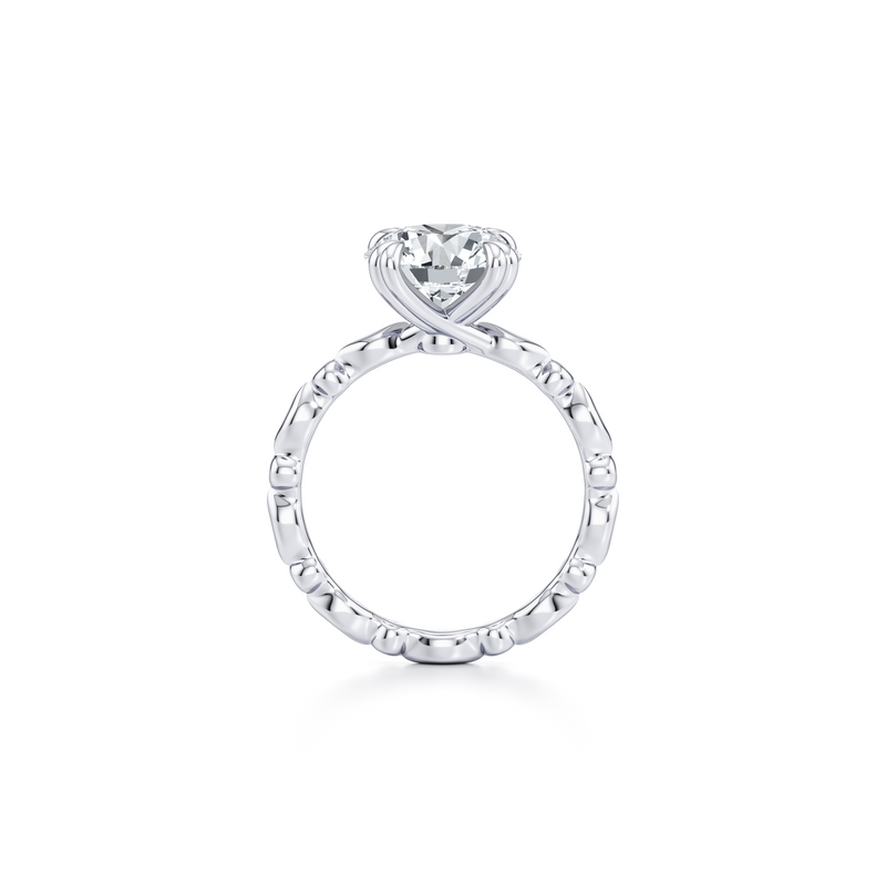 Vivienne Solitaire Lab Diamond Engagement Ring image 4