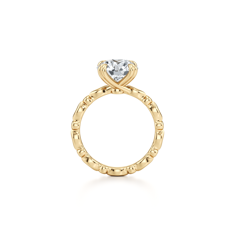 Vivienne Solitaire Lab Diamond Engagement Ring image 7