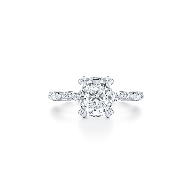 Vivienne Solitaire Lab Diamond Engagement Ring image 29
