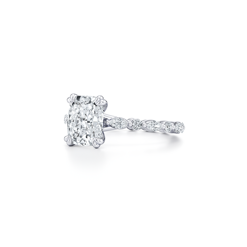 Vivienne Solitaire Lab Diamond Engagement Ring image 30