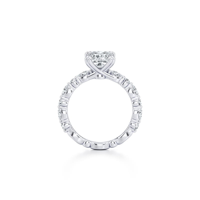 Vivienne Solitaire Lab Diamond Engagement Ring image 32