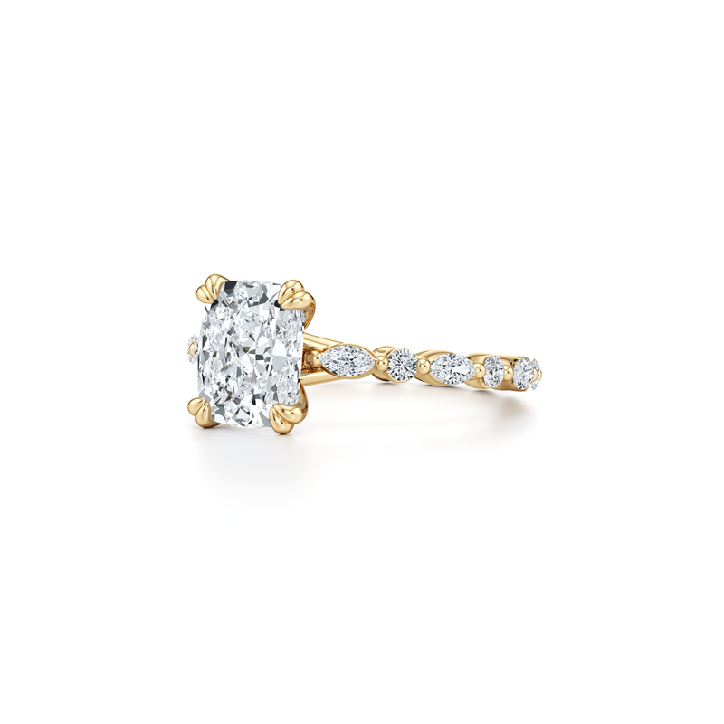Vivienne Solitaire Lab Diamond Engagement Ring image 34