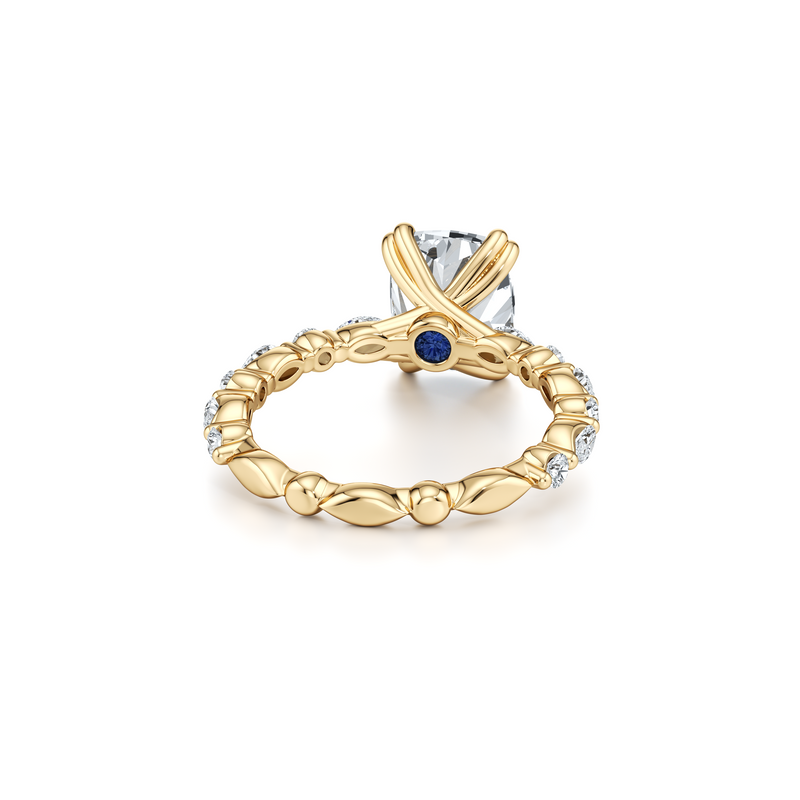 Vivienne Solitaire Lab Diamond Engagement Ring image 35