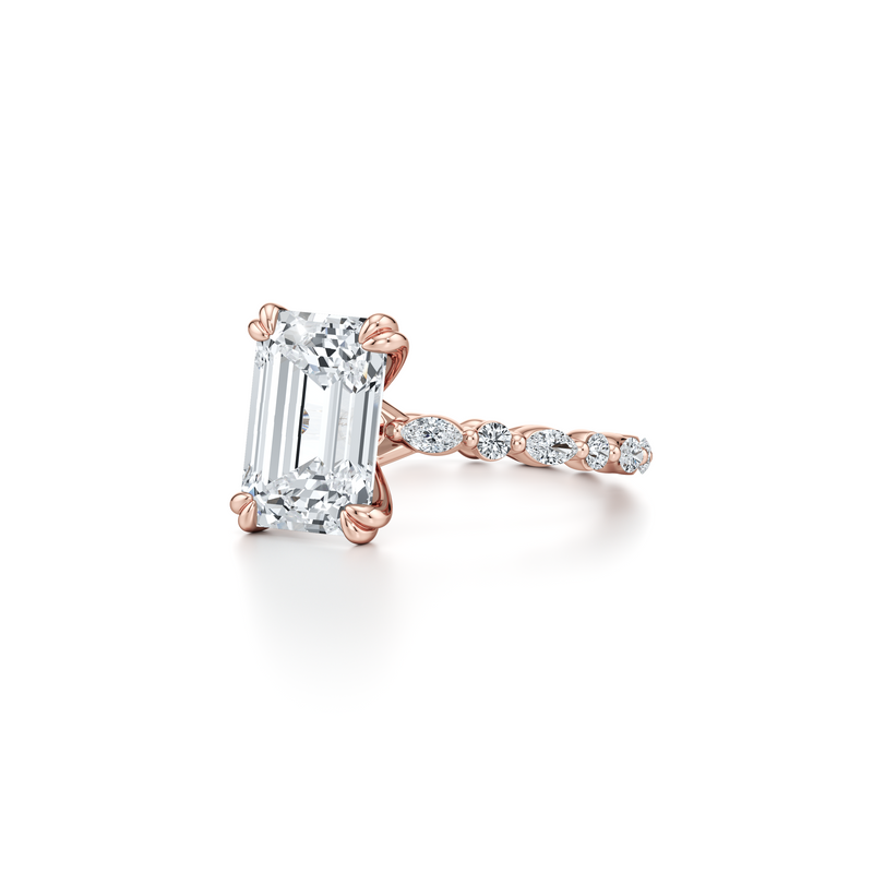 Vivienne Solitaire Lab Diamond Engagement Ring image 54