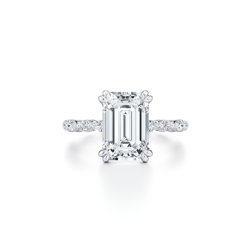 Vivienne Solitaire Lab Diamond Engagement Ring image 45