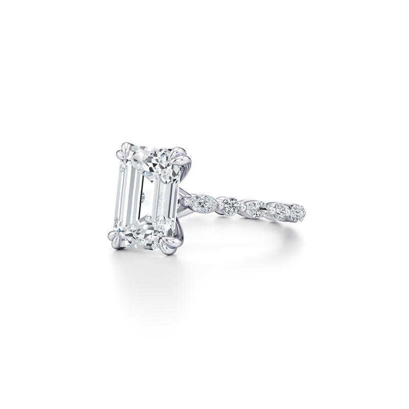 Vivienne Solitaire Lab Diamond Engagement Ring image 46