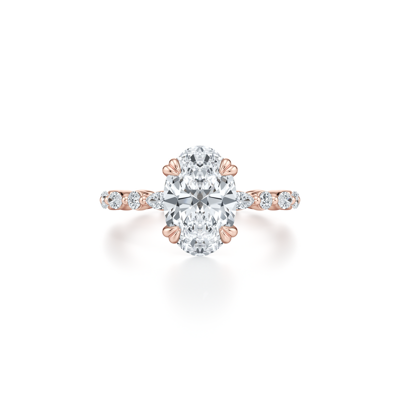 Vivienne Solitaire Lab Diamond Engagement Ring image 25
