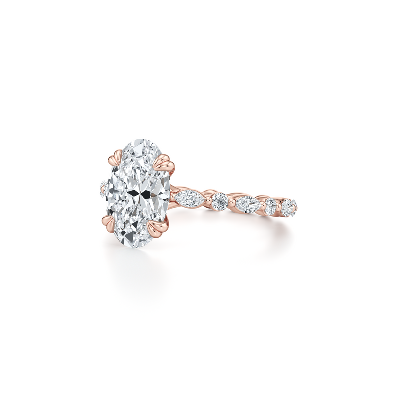 Vivienne Solitaire Lab Diamond Engagement Ring image 26