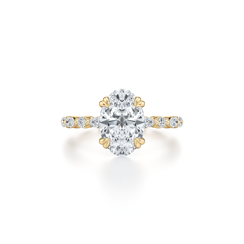 Vivienne Solitaire Lab Diamond Engagement Ring image 21