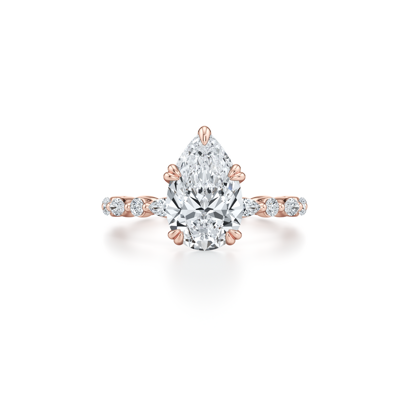 Vivienne Solitaire Lab Diamond Engagement Ring image 85