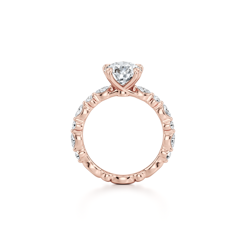 Vivienne Solitaire Lab Diamond Engagement Ring image 88