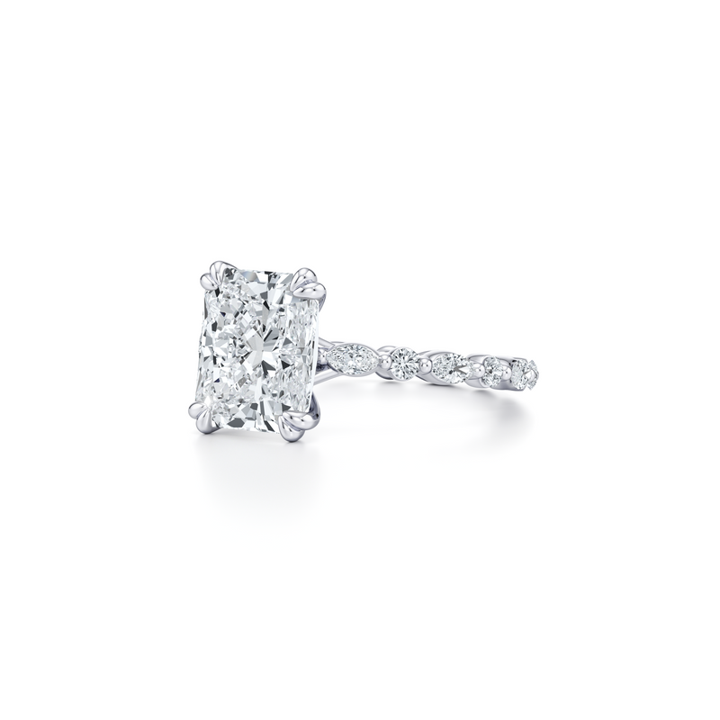 Vivienne Solitaire Lab Diamond Engagement Ring image 62