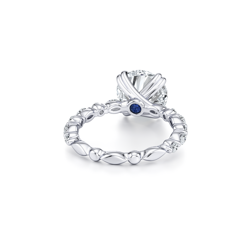 Vivienne Solitaire Lab Diamond Engagement Ring image 3