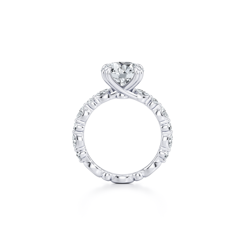Vivienne Solitaire Lab Diamond Engagement Ring image 4
