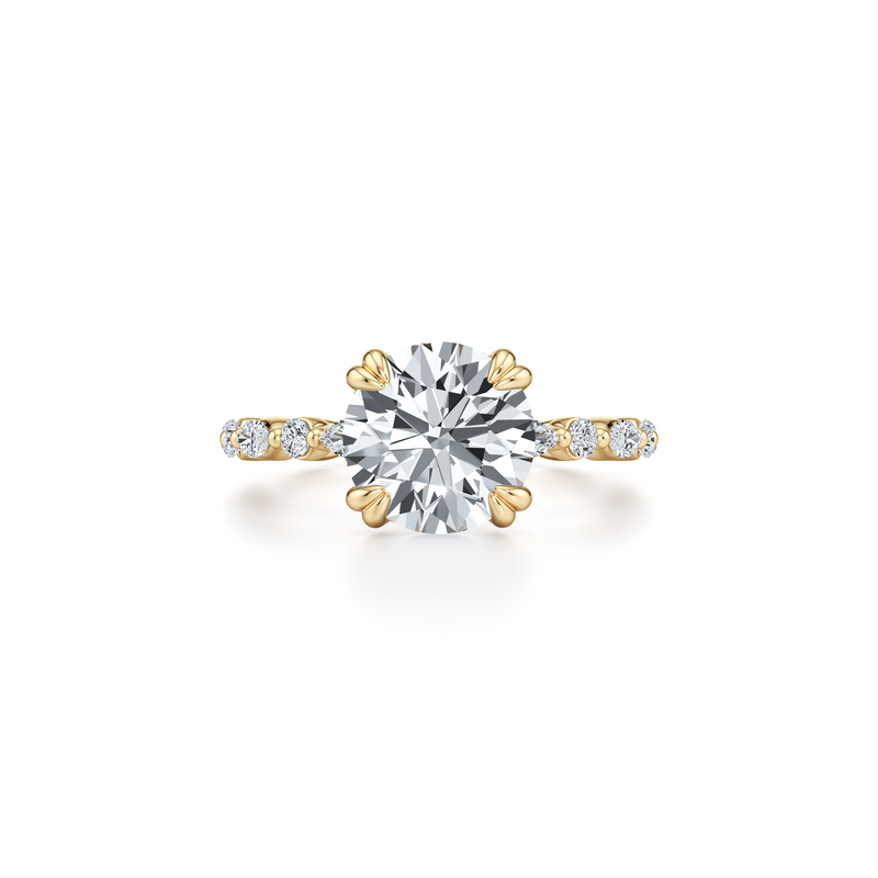 Vivienne Solitaire Lab Diamond Engagement Ring image 5