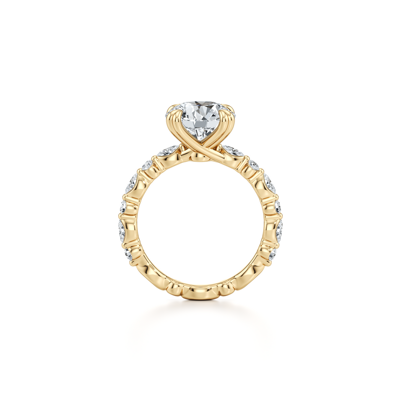 Vivienne Solitaire Lab Diamond Engagement Ring image 8