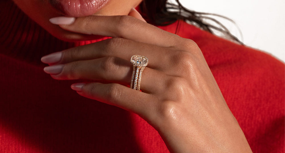 Women's Wedding Bands Desktop Banner