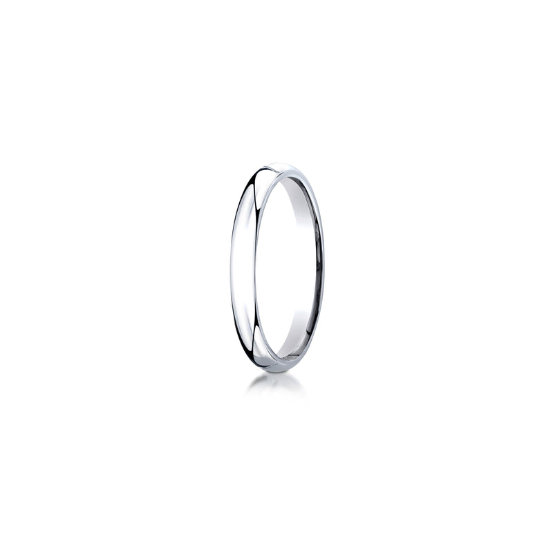Men's Classic Quarter Round Wedding Band image 1