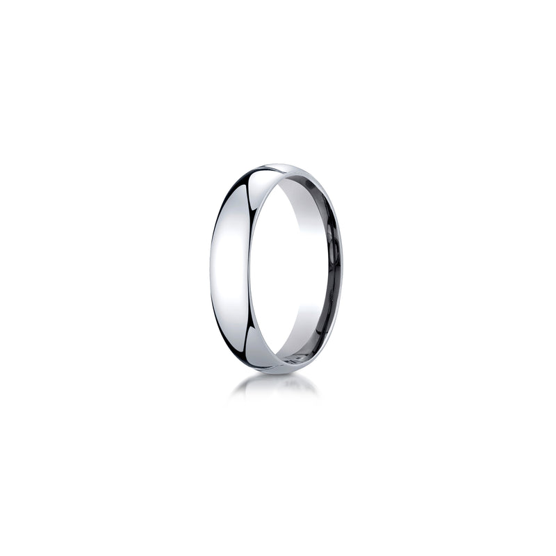 Men's Classic Quarter Round Wedding Band image 3