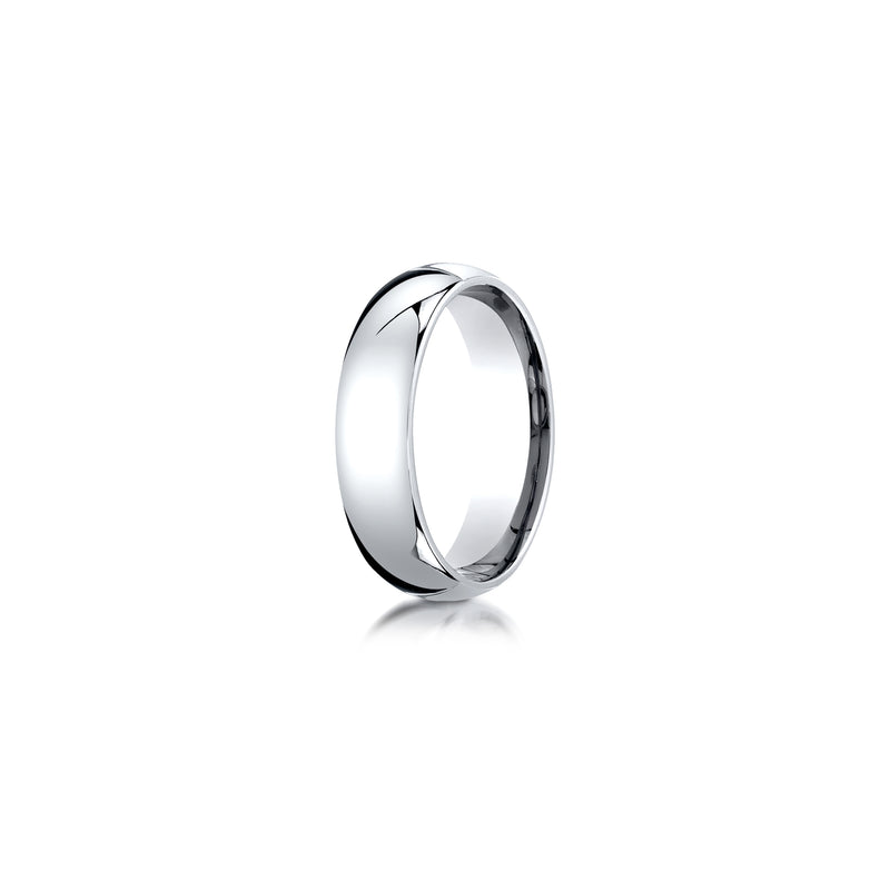 Men's Classic Quarter Round Wedding Band image 4