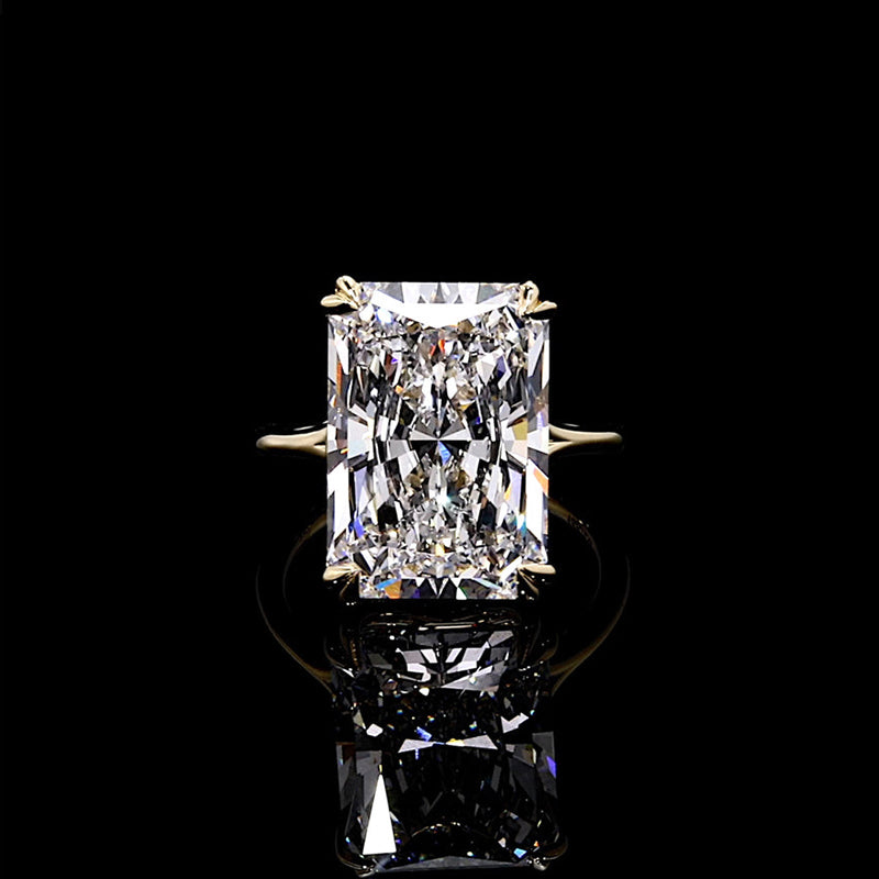 High Jewelry | Jane 11.70 CT Radiant Solitaire Engagement Ring Video