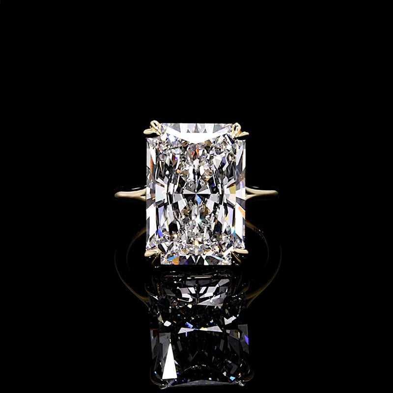 High Jewelry | Jane 11.70 CT Radiant Solitaire Engagement Ring Video
