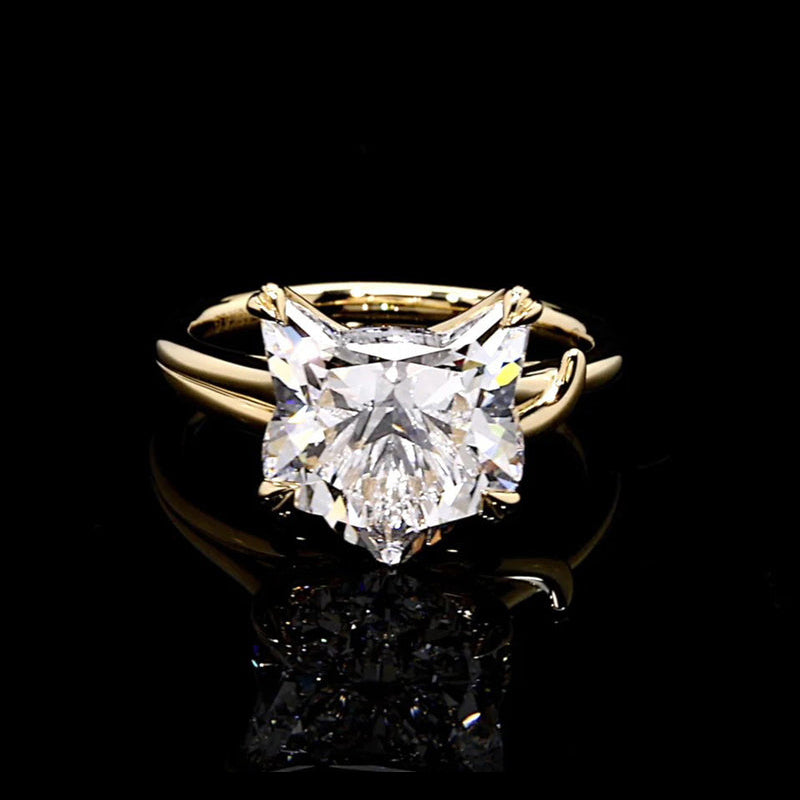 High Jewelry | 5.88ct Cat-Head Cut Solitaire Engagement Ring Video