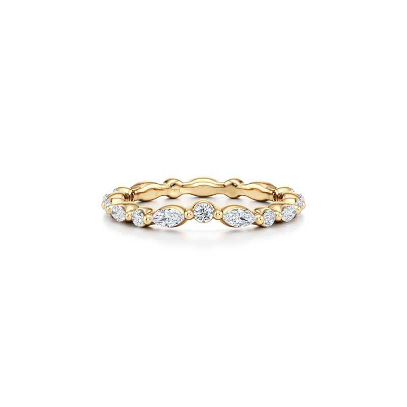 Vivienne Lab Diamond Wedding Band image 5